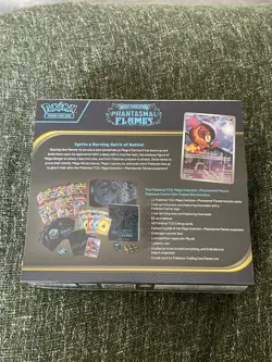 Pokemon TCG Phantasmal Flames Pokemon Center ETB Factory Sealed - Slight Damage - Image 2