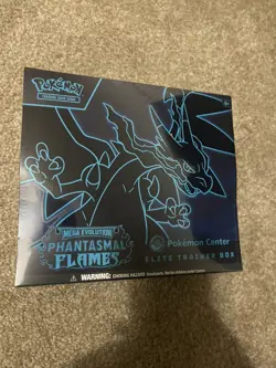 Pokemon TCG Phantasmal Flames Pokemon Center ETB Factory Sealed In Hand UK NEW - Image 1