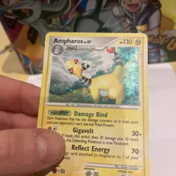Pokemon TCG - Platinum Base Set - Ampharos 1/127 Rare Holo nm - Image 4