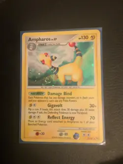 Pokemon TCG - Platinum Base Set - Ampharos 1/127 Rare Holo nm - Image 1