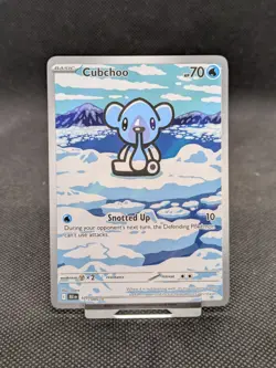 Pokemon TCG Cubchoo Illustration Rare Black Bolt 109/086 NM/M - Image 1