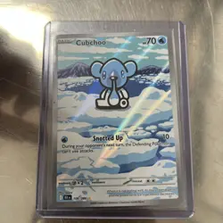 Cubchoo 109/086 - Black Bolt Illustration Rare Pokemon TCG - NM - Image 1