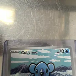 Cubchoo 109/086 - Black Bolt Illustration Rare Pokemon TCG - NM - Image 2