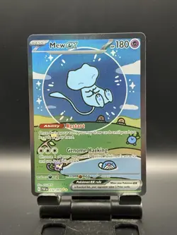 Bubble Mew Holo Special Illustration Rare Card Paldean Fates 232/091 Pokemon - Image 1