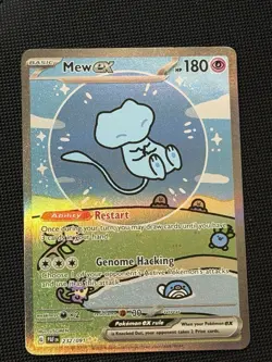 Pokemon TCG Bubble Mew EX Paldean Fates Special Illustration Rare Card 232/091 - Image 1