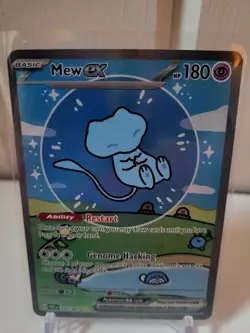 Pokemon TCG Bubble Mew EX 232/091 Paldean Fates Special Illustration Rare Card - Image 1