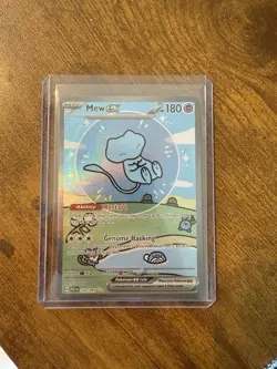 Pokemon TCG Bubble Mew EX Paldean Fates Special Illustration Rare Card 232/091 - Image 1
