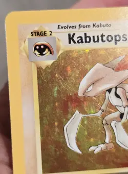 Kabutops Holo 9/62 Rare NM Fossil Unlimited Pokemon Card WOTC 1999 Vintage - Image 5