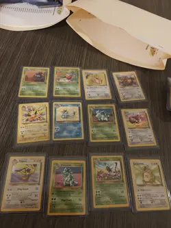 Partial Set Of Pokemon Jungle Cards - Image 3