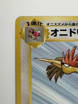 Fearow No. 022 Jungle Set vintage Old back Japanese Pokemon Card From Japan - Image 2
