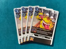 Geremon BT11-063 Playset Dimensional Phase Digimon Card Game x4 - Image 1