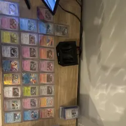 Pokemon TCG Vaporeon, Molres, Emboar, Tauros, Cofagrigus Lot of 32 Cards - Image 1
