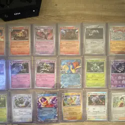 Pokemon TCG Vaporeon, Molres, Emboar, Tauros, Cofagrigus Lot of 32 Cards - Image 3
