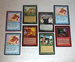 Magic The Gathering Mixed Set Lot of 8 Cards Nemesis Foil Invasion Tempest MTG - Image 1