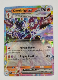 Ceruledge EX 036/191 Surging Sparks Holo Rare Pokemon Card NM - Image 1