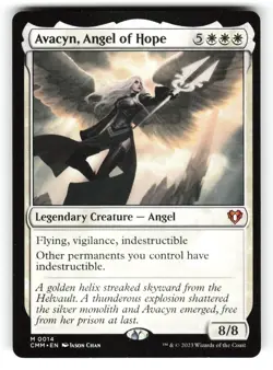 Avacyn, Angel of Hope #14 (NM) (Non-Foil) (CMM) Magic MTG - Image 1