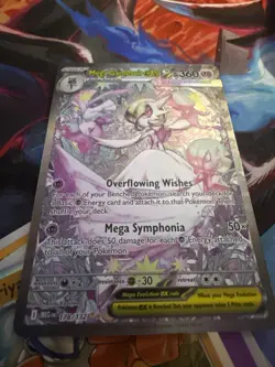 Pokemon Mega Gardevoir EX Full Art Holo 178/132 Me01 Mega Evolution Rare Card - Image 1