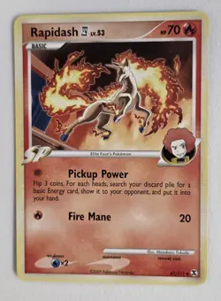 Rapidash 1ed Lv.53 Pokemon Card Game TCG Japanese Japan Nintendo Anime F/S - Image 1