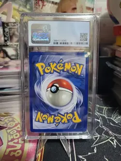 Alakazam Base Set 2 Holo Rare 1/130 CGC 8 Pokemon Card 2000 Ken Sugimori - Image 2