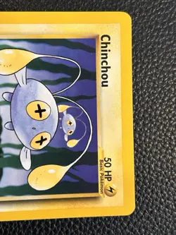 Rare Chinchou 55/111 1st Edition Pokemon Card Neo Genesis NM - Image 2