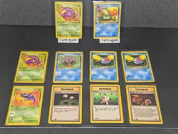 Pokemon TCG Fossil 1st Edition Vintage Lot 10 Cards LP-MP - Image 1