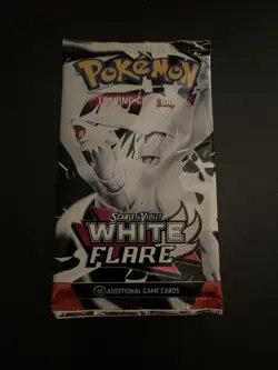 Very Heavy! 22.82g Pokemon TCG SV10.5 White Flare Booster Pack Sealed! - Image 2
