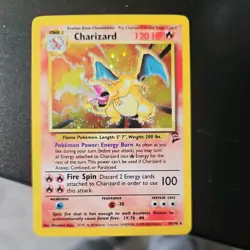 Pokemon TCG Charizard 004/130 Base Set 2 Holo - Image 1
