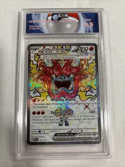 2024 Pokemon Hearthflame Mask Ogerpon Ex #192 HGC 9.5 (sb1) - Image 1