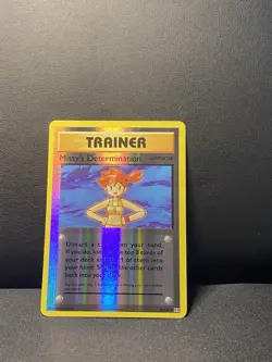 Misty’s Determination 80/108 XY Evolutions Reverse Holo Pokemon - Image 1