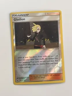 Pokemon TCG Gladion SM Crimson Invasion 95/111 Reverse Holo Uncommon NM - Image 1