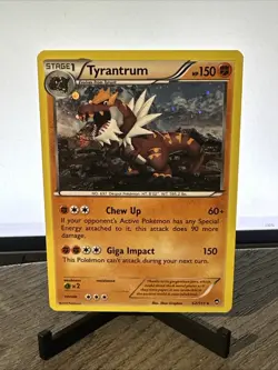 Tyrantrum 62/111 Cosmo Holo Rare | Pokemon Furious Fists 2014 LP+ - Image 1