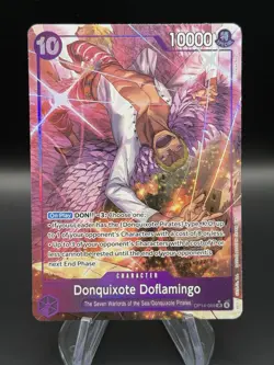 Donquixote Doflamingo (Alt Art) OP14-069 THE AZURE SEA'S SEVEN English NM - Image 1