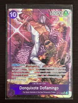 Donquixote Doflamingo - OP14-069 (Alt Art) OP14-069 The Azure Sea's Seven Foil - Image 1