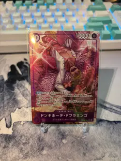 Donquixote Doflamingo OP14-069 Alt Art JPN The Azure Sea's Seven - Image 1