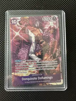 Donquixote Doflamingo (Alt Art) OP14-069 THE AZURE SEA'S SEVEN English - Image 1