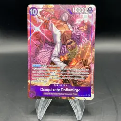 Donquixote Doflamingo (Alt Art) OP14-069 THE AZURE SEA'S SEVEN English - Image 1