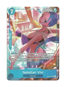 One Piece EB04-025 Nefeltari Vivi Alt Art OP14 The Azure Sea’s Seven ENGLISH - Image 1