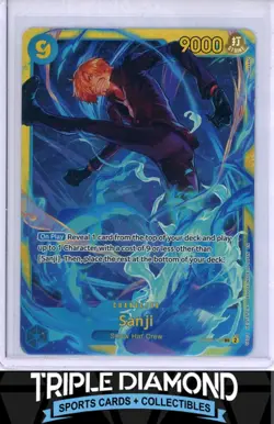 One Piece Wings of the Captain Booster Set OP06-119 SEC Sanji F147 - Image 1