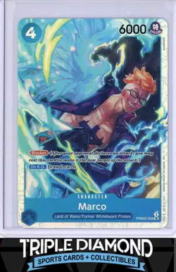 One Piece Premium Booster Volume 2 PRB02-008 Marco SR F144 - Image 1