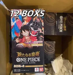 IN STOCK ONE PIECE The New Emperor Sealed Booster Case (12 Boxs) OP-09 Japanese - Image 1