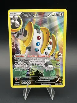 Pokemon TCG Regigigas XY82 Full Art Black Star Promo LP - Image 1