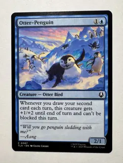 Otter-Penguin #67 Near Mint NM Avatar: The Last Airbender TLA Magic MTG - Image 1