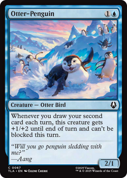Otter-Penguin #67 Near Mint NM Avatar: The Last Airbender TLA Magic MTG - Image 1