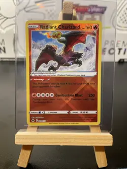 Pokemon TCG Radiant Charizard 020/159 - Crown Zenith Near Mint (NM) Raw Card - Image 1