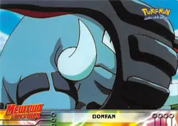 ERROR - DONFAN #11 - BLUE Logo - MEWTWO SB - NON-HOLO TOPPS POKEMON CARD - LP/MP - Image 1