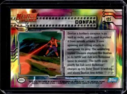 1999 Topps Pokemon First Movie Donfan Blue Logo #11 - Image 2