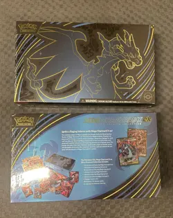 Lot of 2 Pokemon Mega Charizard X Ex Ultra Premium Collection UPC New Sealed - Image 2
