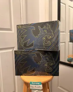 Pokemon TCG: Mega Charizard X ex Ultra-Premium Collection Sealed Lot of 2 - Image 1