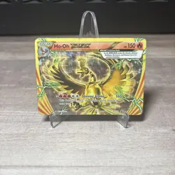 Pokemon TCG Ho-Oh Break XY Black Star Promos Card XY154 - Image 1