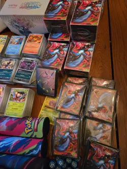Pokemon Lot Bulk Cards, Jumbo, Mats, Coins & Accessories- Charizard - Image 3